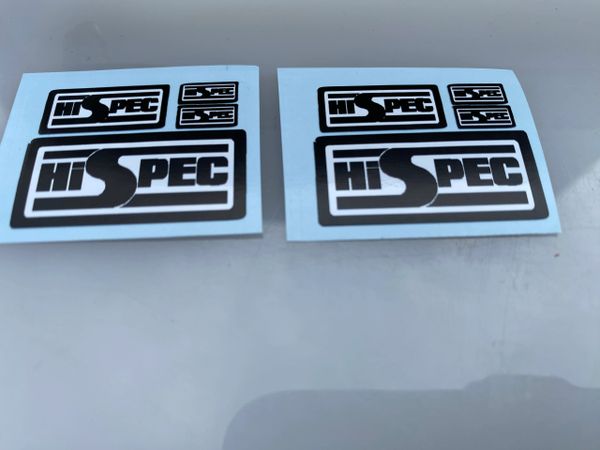 High quality vinyl set of decals Hispec slurry tanker 1:32 scale