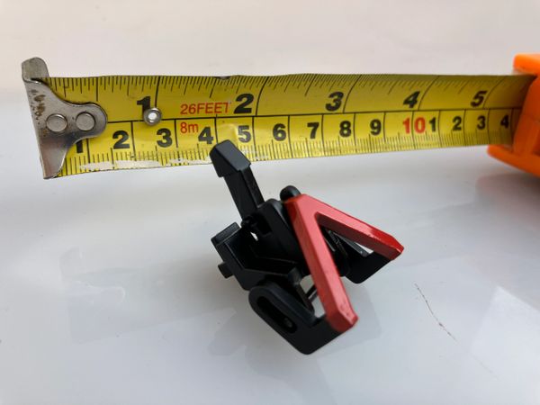 Black red Tractor Front linkage 1:32