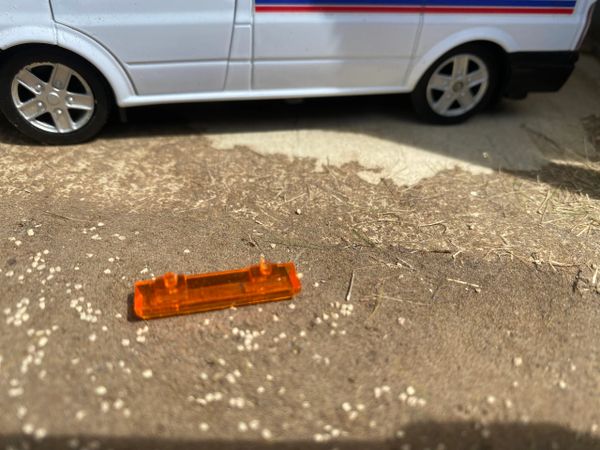 Flashing light bar lamp beacon 22mm tractor truck 1:32 scale