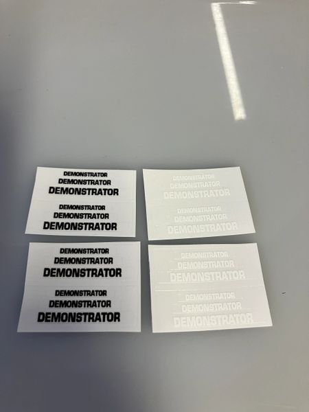 1:32 scale High quality vinyl 24 decals Demonstrator farm Tractor machinery decals