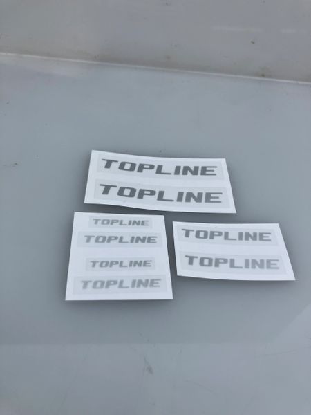 1:32 scale High quality vinyl 8 decals Scania Topline trucks machinery decals