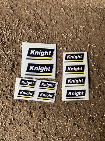 1:32 scale High quality vinyl 10 decals Knight farm machinery stickers 1:32 scale