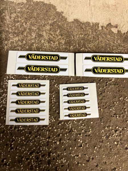Vaderstad pre cut professional High quality vinyl 14 decals Vaderstad farm machinery stickers 1:32 scale