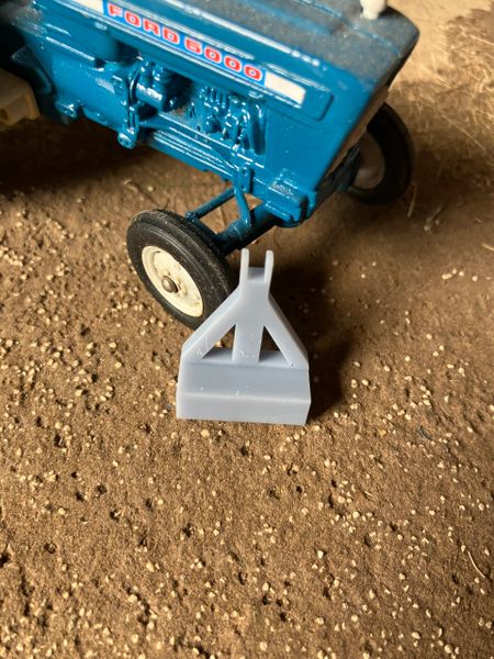 3pt linkage Tractor Weight frame carrier 1:32 scale
