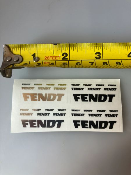 Fendt harvester Tractor decals Professional pre cut High quality vinyl 32 x farm machinery decals 1:32 scale