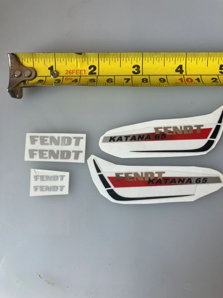 Fendt Katana 65 decals Professional pre cut high quality vinyl decals farm machinery decals
