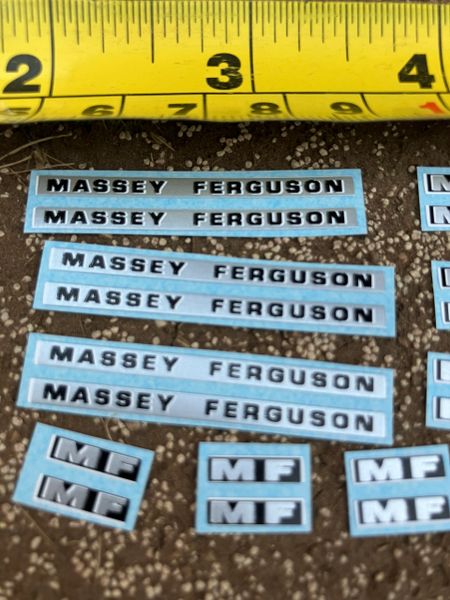 Massey Ferguson Professional pre cut huge decal pack High quality vinyl sticker set farm machinery tractor combine decals
