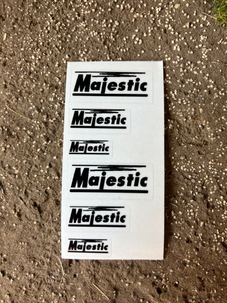 1:32 scale High quality vinyl pack 6 x sticker set Larrington Majestic Trailers farm machinery decals