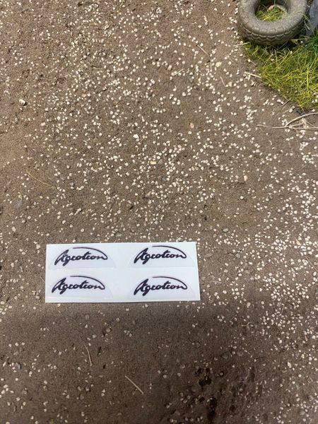 1:32 scale High quality vinyl pack 4 x Deutz Fahr Agrotron tractor farm machinery decals