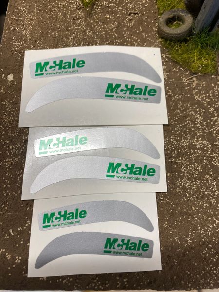 1:32 scale High quality vinyl 6 decals McHale Bale farm machinery decals