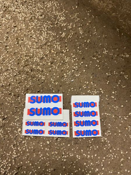 Sumo weight x 12 pre cut professional High quality vinyl huge pack decals Tractor farm machinery decals 1:32 scale