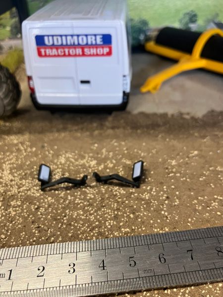 Tractor Mirrors pair of 1:32 scale farm machinery truck