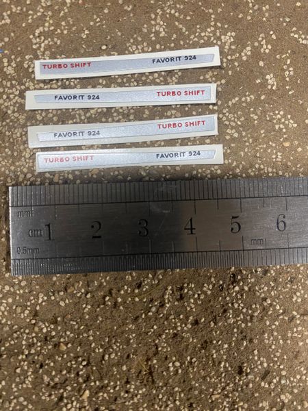 Fendt Favorit 924 Turbo shift Tractor decals Professional pre cut High quality vinyl farm machinery decals 1:32 scale