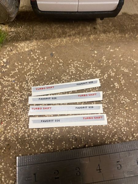 Fendt Favorit 926 Turbo shift Tractor decals Professional pre cut High quality vinyl farm machinery decals 1:32 scale
