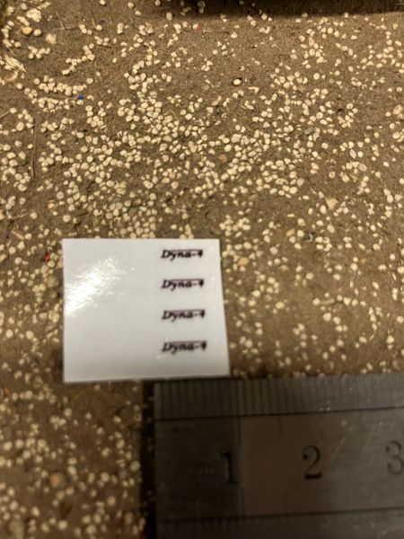 Massey Ferguson Dyna 4 Tractor decals Professional pre cut High quality vinyl farm machinery decals 1:32 scale