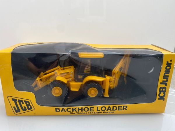 Vintage Rare JCB 4CX Backhoe loader 1:32 scale boxes
