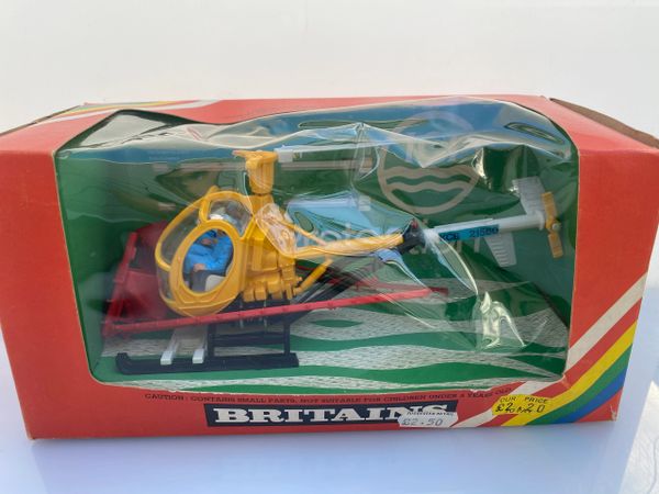 9511 Vintage Britains Helicopter Crop Sprayer 1:32 scale boxed