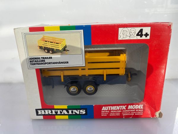 9555 Vintage Britains Animal Trailer transporter 1:32 scale boxed
