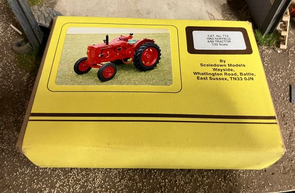 SCALEdown T73 1963 Nuffield 4/60 tractor kit 1:32 scale