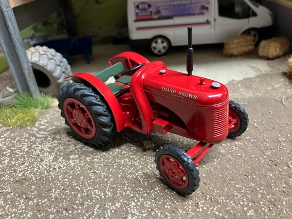 Scratch built Brian Norman Farm Miniatures David Brown Cropmaster Tractor 1:32 Scale