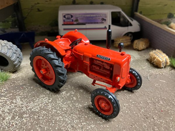 Scratch built Brian Norman Farm Miniatures Nuffield Universal Tractor 1:32 Scale