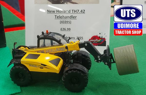 PRE ORDER 43395 Britains New Holland TH7.42 Telehandler 1:32 scale New BOXED