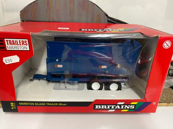 Vintage Britains Blue Marston Silage Trailer 1:32 scale 40797