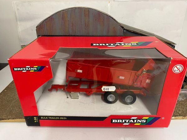 Vintage Britains Red Marston Bulk Trailer 1:32 scale 40520