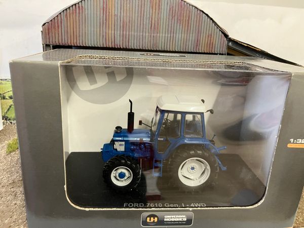 Universal Hobbies Ford 7610 series 1 4wd Tractor 1:32 scale Boxed UH4137