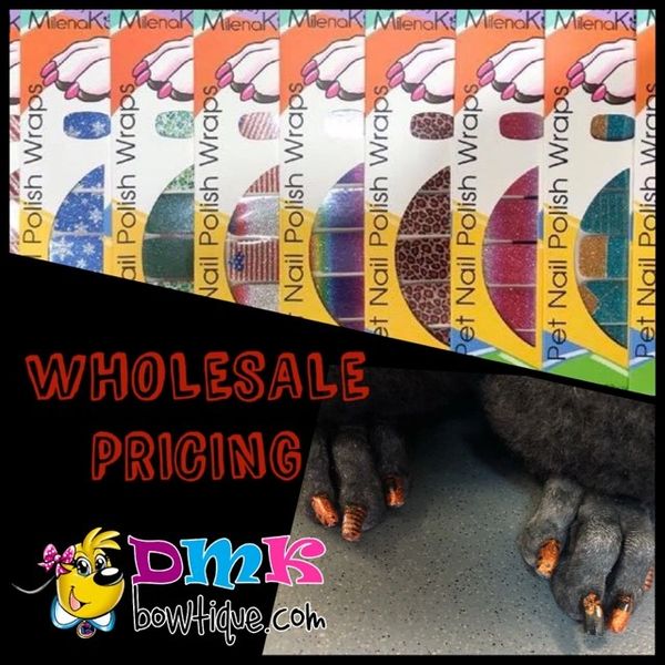 Pet Nail Polish WrapsWHOLESALE PRICING