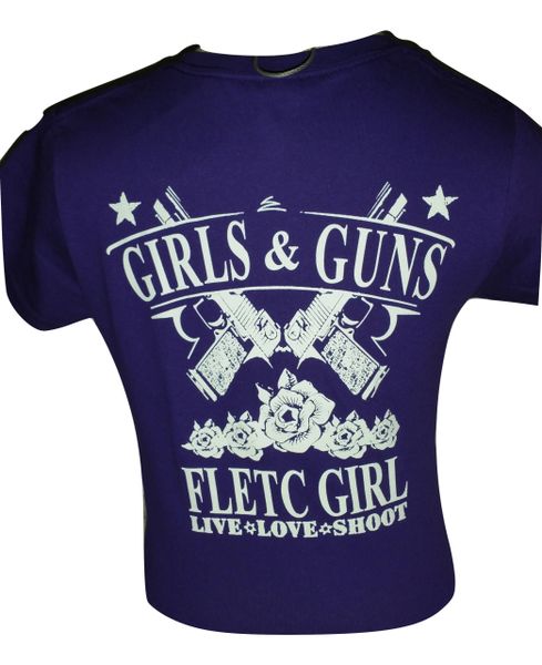 Girls and Guns V-Neck T-Shirt