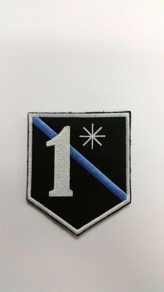 1* Blue Line Patch