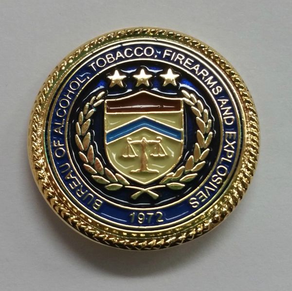 ATF Seal Tie Tac FLETC Express