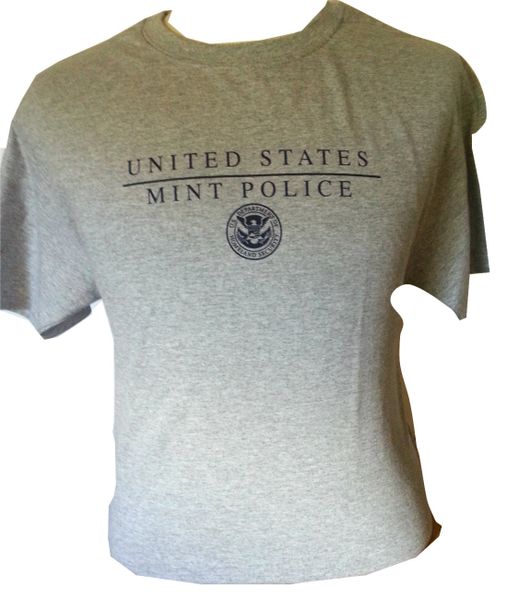 US Mint Police Small Center Seal T-Shirt