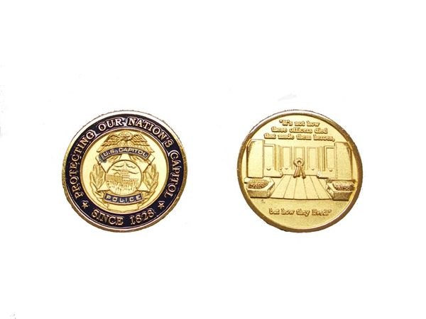 Capitol Police Challenge Coin | FLETC Express