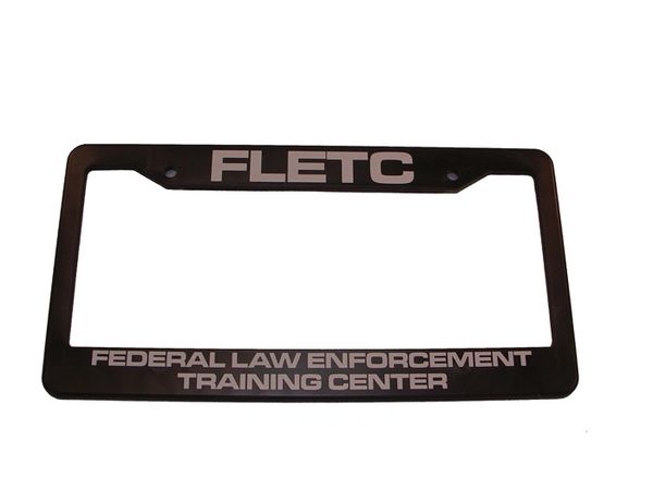 FLETC License Tag Frame