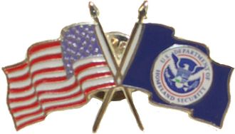 DHS Flag Tie Tac