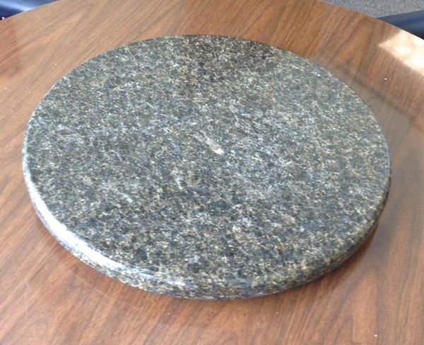 Granite lazy susan