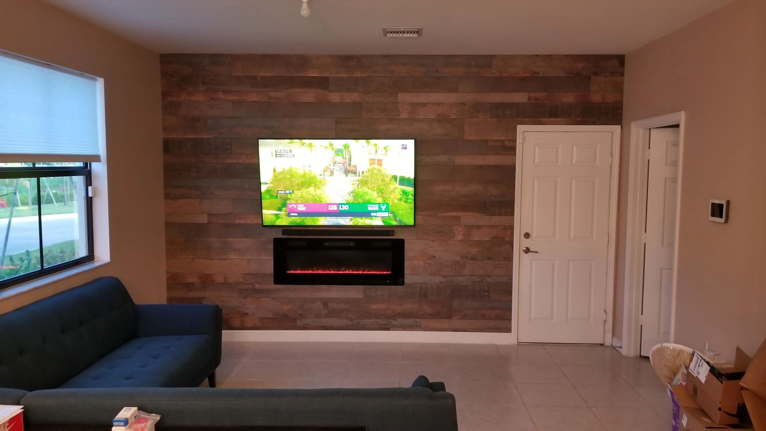 wood plank wall