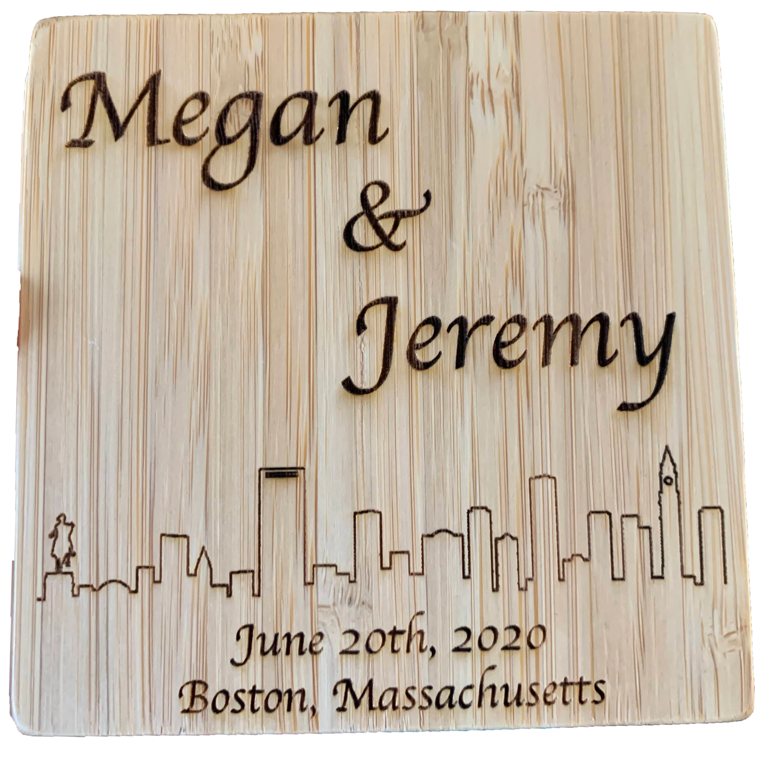 Wedding coaster