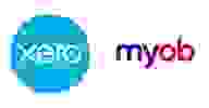 Xero logo myob logo