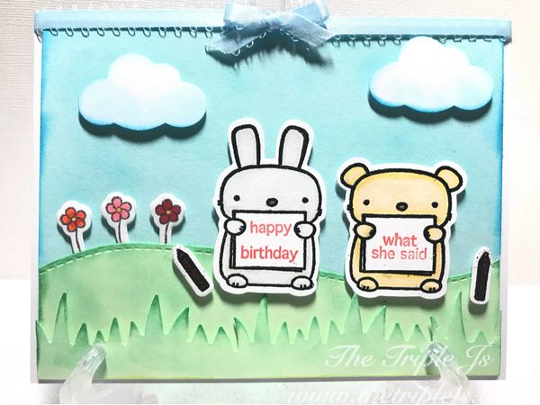 Happy Birthday, Rabbit, Cute Card