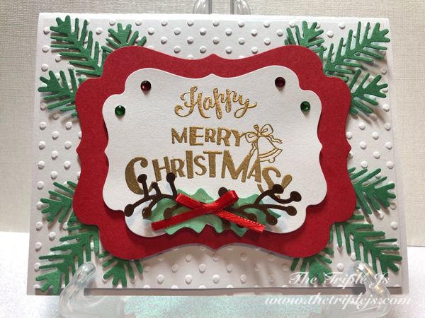 Happy Merry Christmas, Blank Card