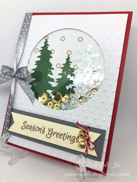 Sending's Greeting, Shaker Card