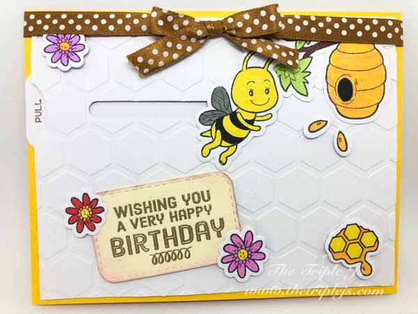 WISHING YOU A VERY HAPPY BIRTHDAY, Best Wishes, Bee, Pull