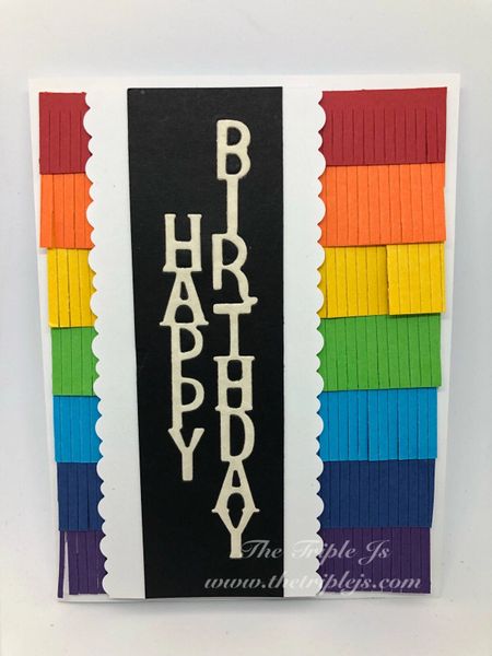 Rainbow Birthday Card,