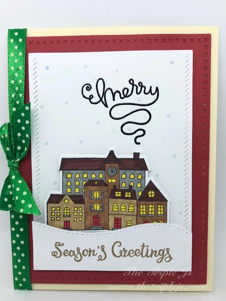 Merry, Season's Greetings, Winter Houses