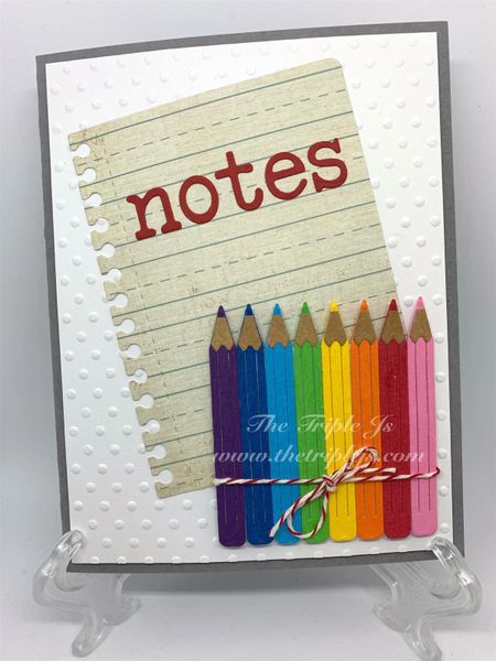 Notes, Color Pencils