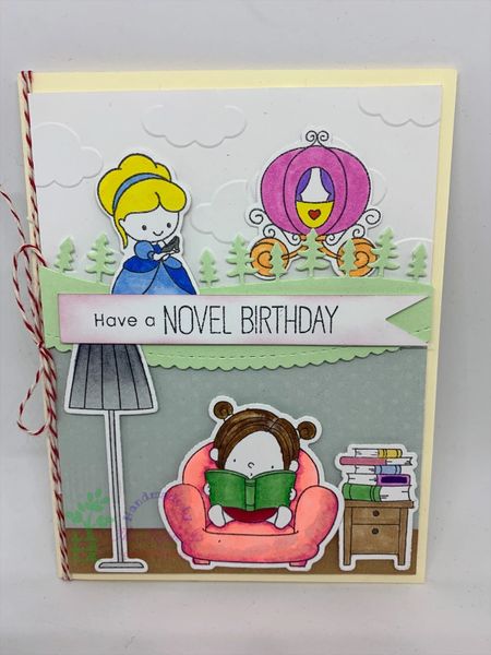 Have a NOVEL BIRTHDAY, Girl Dreaming