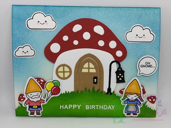 Oh Gnome, Happy Birthday, Mushroom House